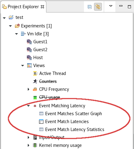 Event Matching Latency Analysis